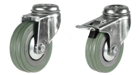50mm Grey Rubber Single Bolt Fitting (Bulk Buy)