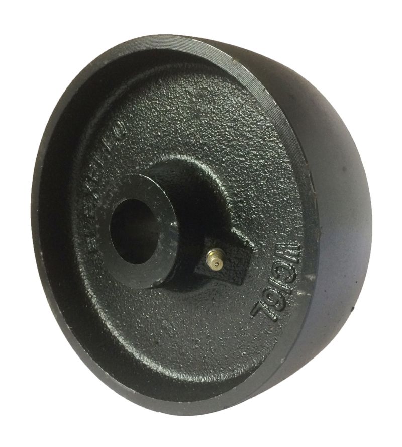 150mm Extra Heavy Duty Cast Iron Wheel 1" (25.4mm) Plain Bore - 1180kg