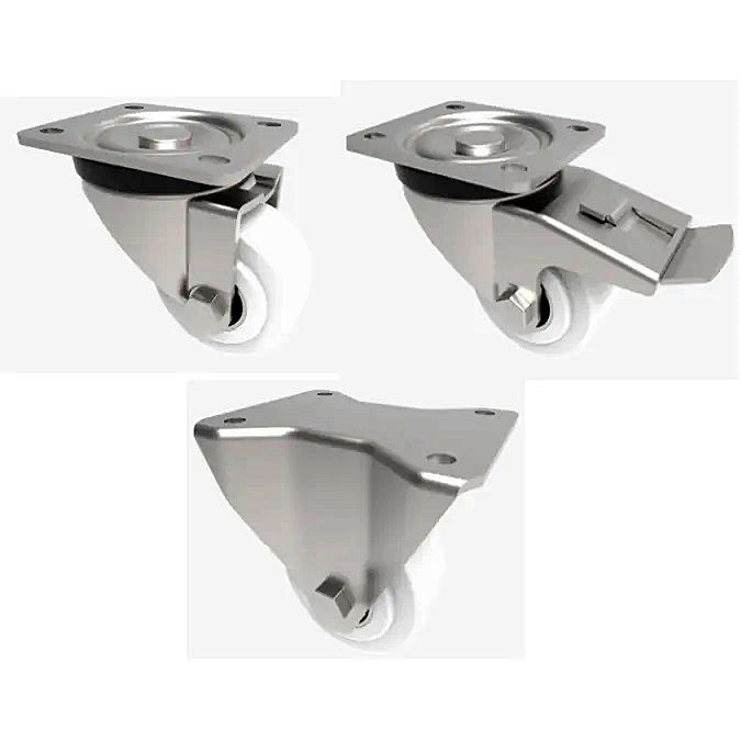 75mm LOW LEVEL HEAVY DUTY NYLON (400kg)