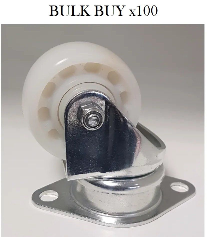 70mm SWIVEL CARGO CASTOR (250KG) - BULK BUY 100