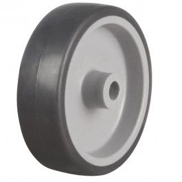 50mm Grey Thermoplastic Wheel 8mm Bore