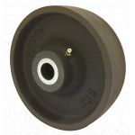 150mm Extra Heavy Duty High Temp Cast Iron Wheel 20mm Roller Bearing - 1000kg (300 °C)