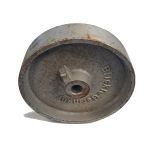200mm Cast Iron Wheel (20mm Plain Bore) LINE END SPECIAL OFFER