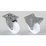 100mm Economy Series Swivel & Fixed Nylon Wheel Castors (150kg) Special Offer