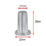 Kenrick 50mm Standard Peg & Socket Fitting (BEIGE)