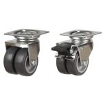 50mm Twin Grey Rubber