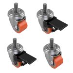 35mm Polyurethane Single Bolt Fit (LOW LEVEL) SET OF 4 - 300kg per Set of 4