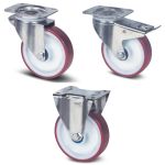 80mm Polyurethane Stainless Steel