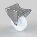100mm Economy Series Swivel & Fixed Nylon Wheel Castors (150kg) Special Offer
