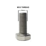 Swivel 35mm Polyurethane M10 Bolt Hole (LOW LEVEL)
