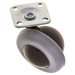 Kenrick 50mm Floor Kind Square Plate Fitting (BEIGE)