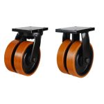 200mm Twin Wheel Polyurethane (2000Kg)