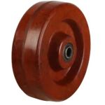 200mm High Temp Phenolic Wheel 3/4" (19.1mm) Roller Bearing Bore