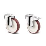 100mm Polyurethane Stainless Steel