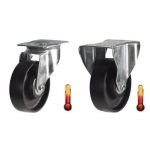 100mm High Temp Cast Iron Wheel (300kg)