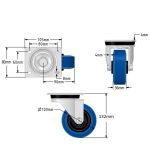 100mm Wheel Diameter