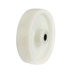 80mm White Nylon Wheel 12mm Roller Bearing Bore