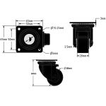 40mm Nylon Plate Fit 150Kg  (LOW LEVEL)