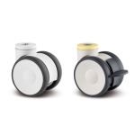 DESIGN 125mm TWIN WHEEL BOLT HOLE CASTOR