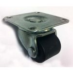 Heavy Duty 25mm Plain Bore Nylon Swivel Plate Fit Castor (LOW LEVEL) - 60kg