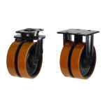 200mm DNGR Twin Wheel Series Polyurethane (1500Kg)