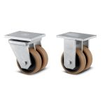160mm Double Polyurethane Wheel (1800kg)