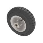 200mm Pneumatic Wheel Solid Steel Centre (2.50-4 Tyre 4 Ply - 16mm BALL BEARING BORE)