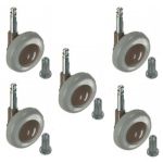50mm Kenrick CAPTAINS CHAIR Castor (SET of 5)