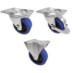 100mm Blue Rubber