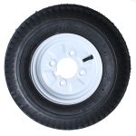 400mm 4.80/4.00-8 Steel Centre Trailer Wheel With 6 Ply Rating Tyre. (4 x 100mm PCD)