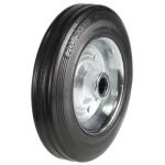 200mm Rubber on Steel Centre 20mm Roller Bearing Bore