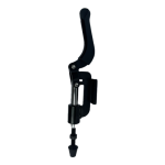 PUSH/PULL TOGGLE CLAMP SCENERY BRAKE WITH ADJUSTABLE RUBBER FOOT SPINDLE