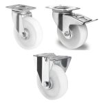125mm Polypropylene Wheel Medium Duty Economy Castors (175KG)