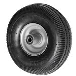 260mm Premium Pneumatic Sack Truck Wheel With Offset Hub (4.10/3.50-4 Tyre 4 Ply - 16mm BORE)