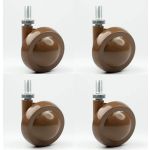 Kenrick 50mm M8 Threaded Stem Fitting - Set of 4 (BEIGE)