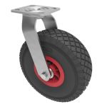 Pneumatic Castor 260mm Swivel Plastic Centred
