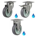 50mm Grey Thermoplastic Stainless Steel