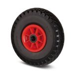 Economy (100KG) 260mm Puncture Proof Wheel Plastic Centre (3.00-4 Tyre - 20mm, 25mm & 1" BORE CHOICE)