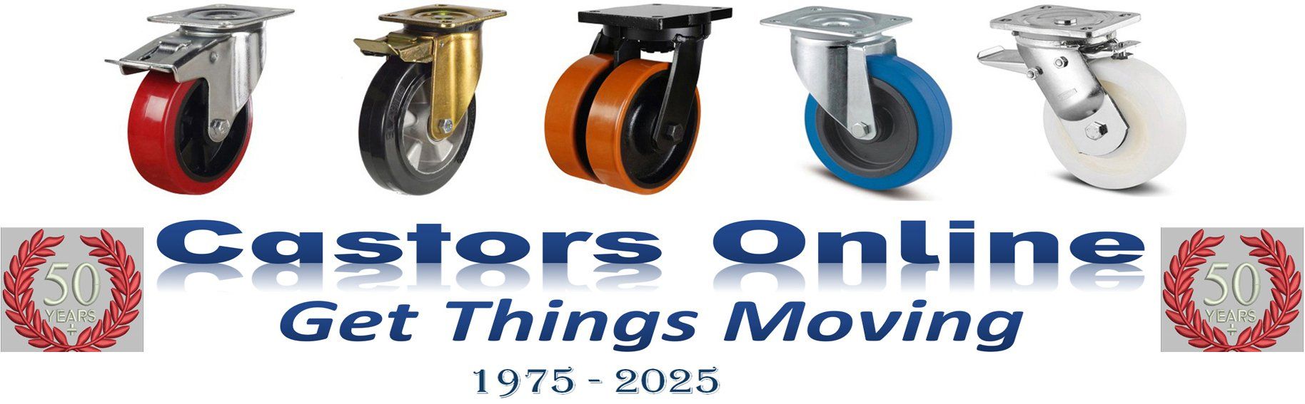 Get things moving with Castors online